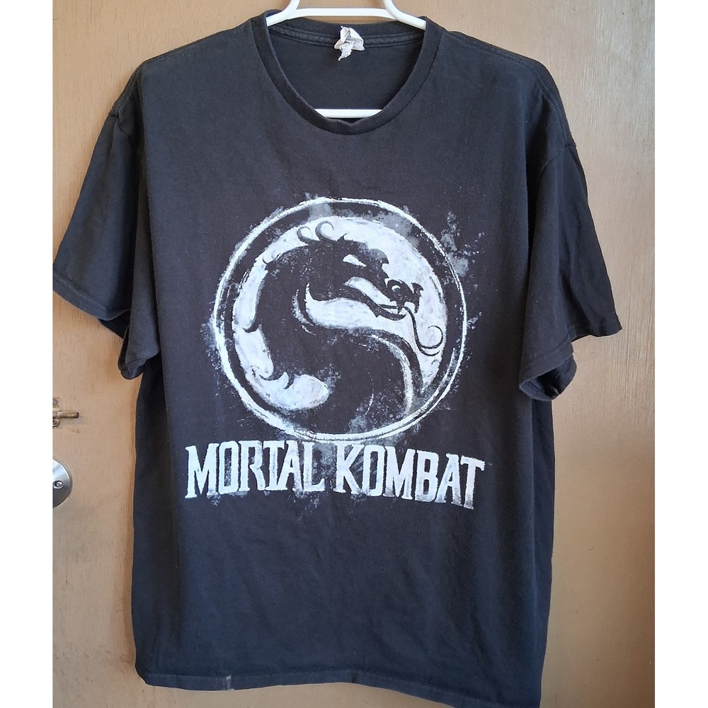 Mortal Combat Logo tshirt XL Delta Pro Weight tag